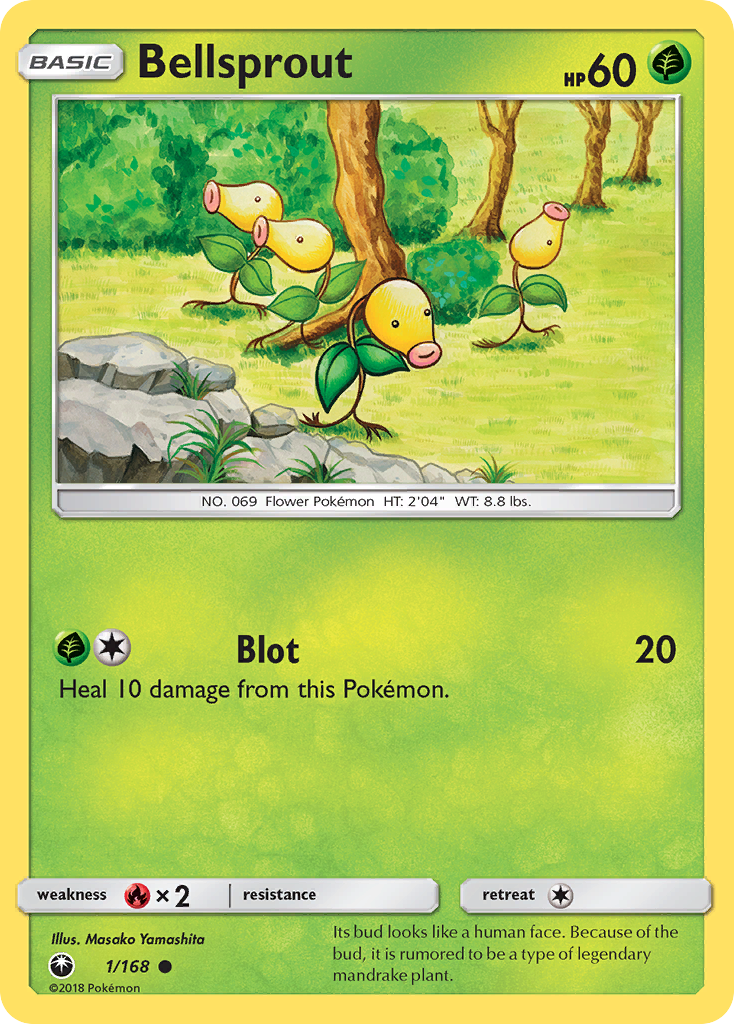 Celestial Storm Bellsprout #1/168